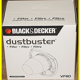 Black & Decker VF110 Filter fr ADV1210 - DV4800 - DV4810 - DV6010 - DV6210 - DV7210 - DV9610AN