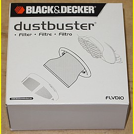Black & Decker FLVD10 Filter fr Dustbuster NV2410N, NV2420N, NV3610N, NV3620N +