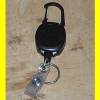 Key-Bak Connect Anh&auml;nger mit automatischem 60 cm Kevlar R&uuml;cklauf Seil  + Kartenhalter